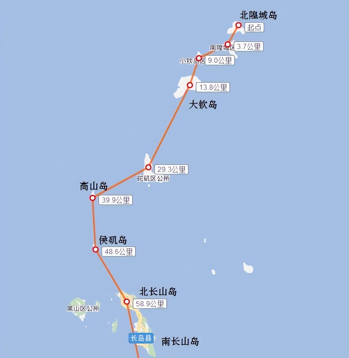 哪个小岛使渤海变成了内海,让渤海成为中国内海的小岛