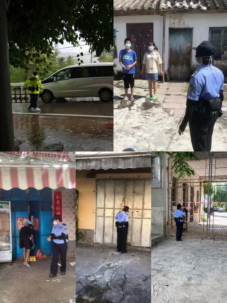 抗击疫情公安在行动福建,抗击疫情寒亭公安在一线
