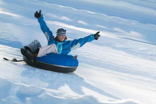 河北民俗村冰雪乐园,在冰雪乐园玩