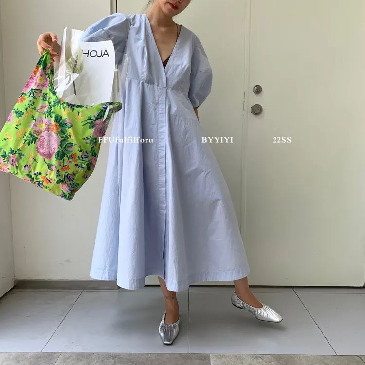 夏天微胖连衣裙,小个子120-150斤微胖连衣裙