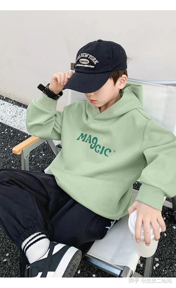 怎样帮孩子挑选到好看又高性价比的卫衣？皮皮二哈妈