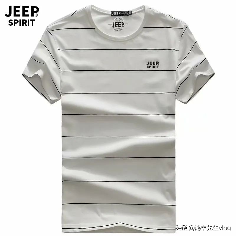 jeep短袖t恤专卖店男装翻领,jeep短袖t恤男纯棉官方正品