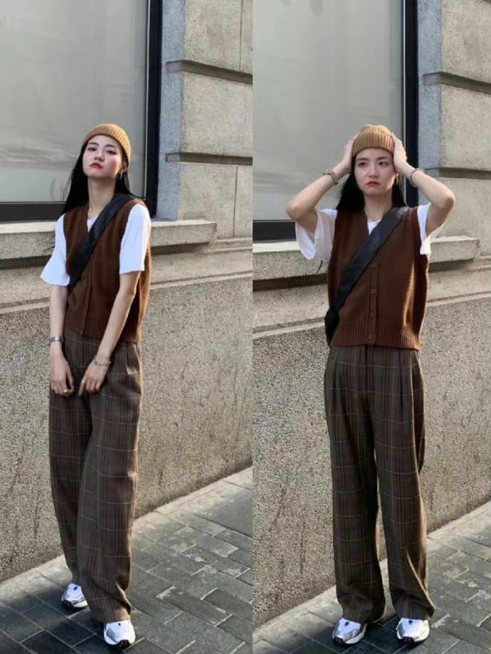 新款韩系穿搭让你一个礼拜不重样,韩系宽松冬季穿搭