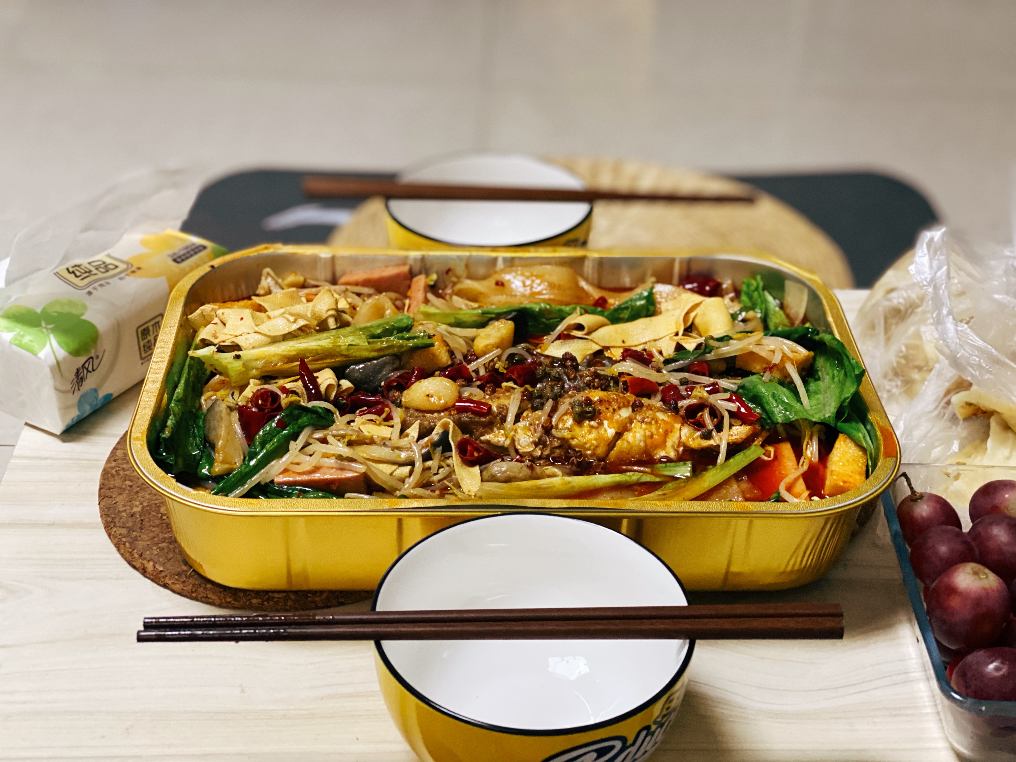 渝是乎酸菜鱼外卖测评,正宗重庆的万州烤鱼