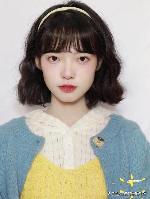 挂烫发型2020流行发型,今年流行的齐耳烫发有哪些发型