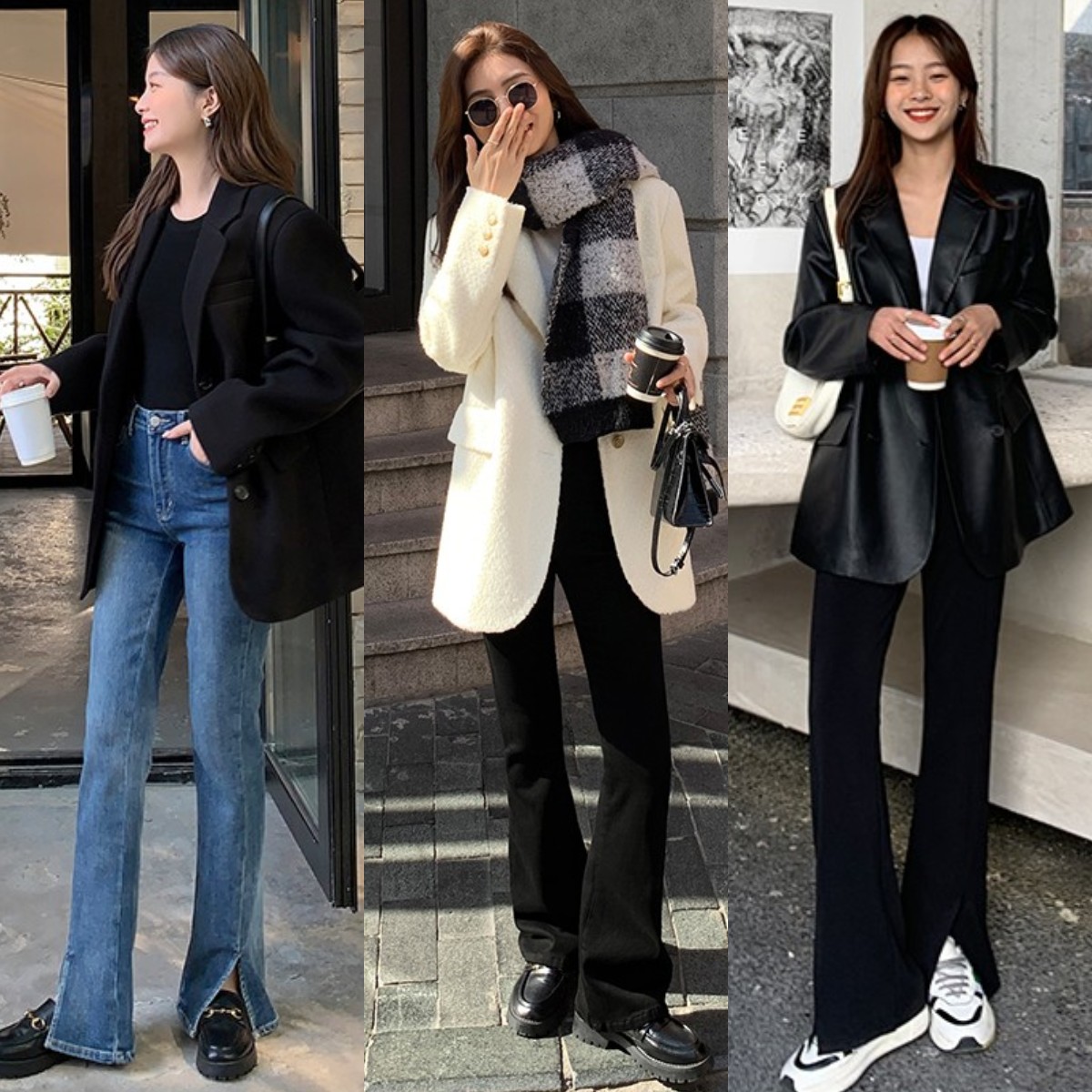 今年流行上短下长穿衣风格,短上衣阔腿裤怎么穿好看