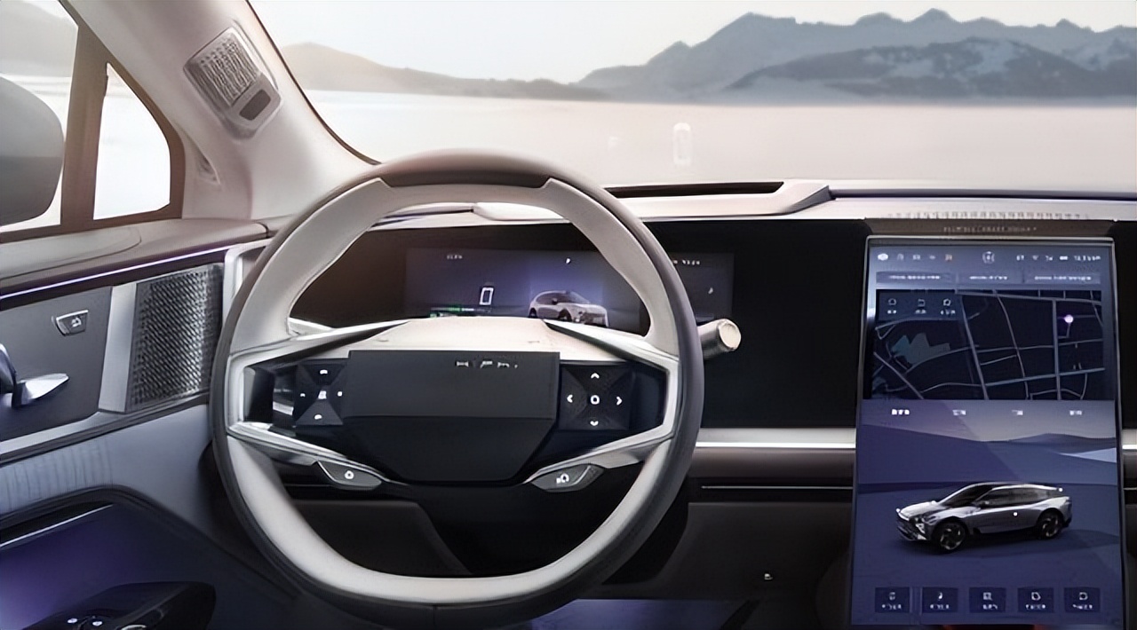 高合hiphiy全系标配展翼门,高合hiphiy内饰官图曝光