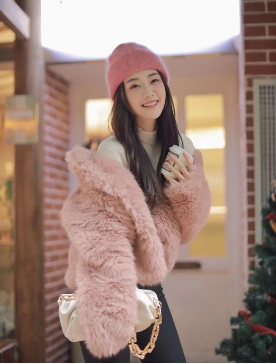 冬季穿搭女生韩系温柔套装,适合冬季15岁女生的时尚穿搭套装