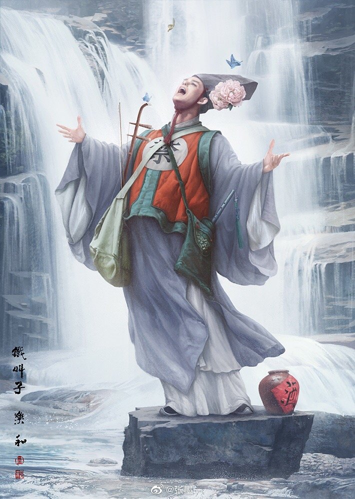 天假神柄专其雄——张墨一水浒人物肖像赏析