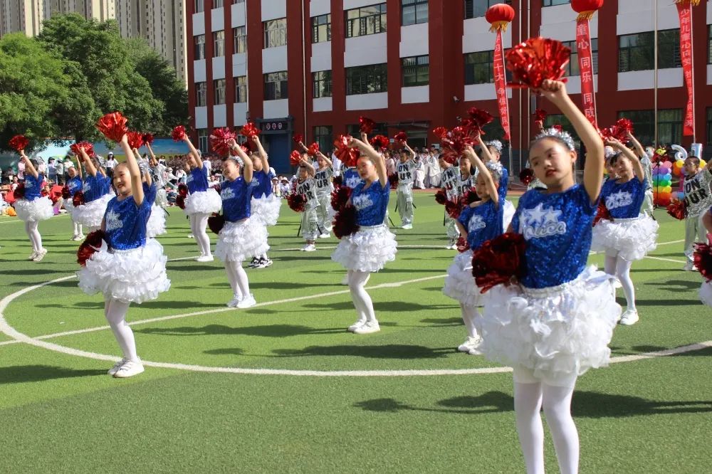 童心庆冬奥幼儿六一主题活动,包头市北重一小活动图