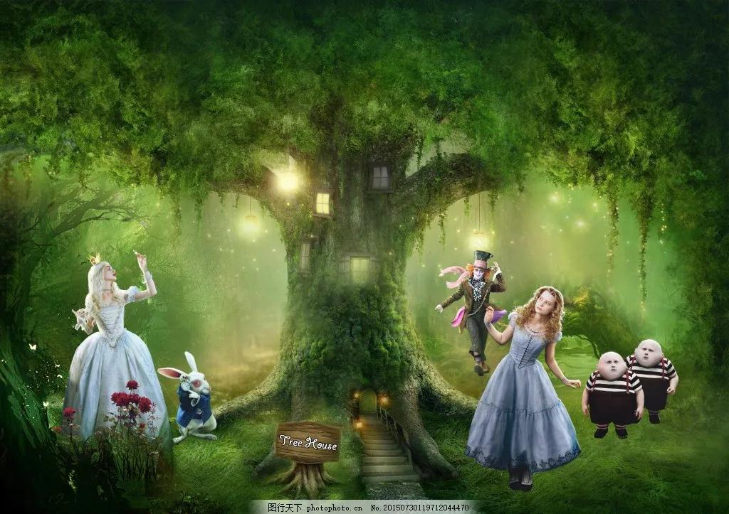 世界儿童故事之《爱丽丝梦游仙境》下，讲述的故事比电影好看很多