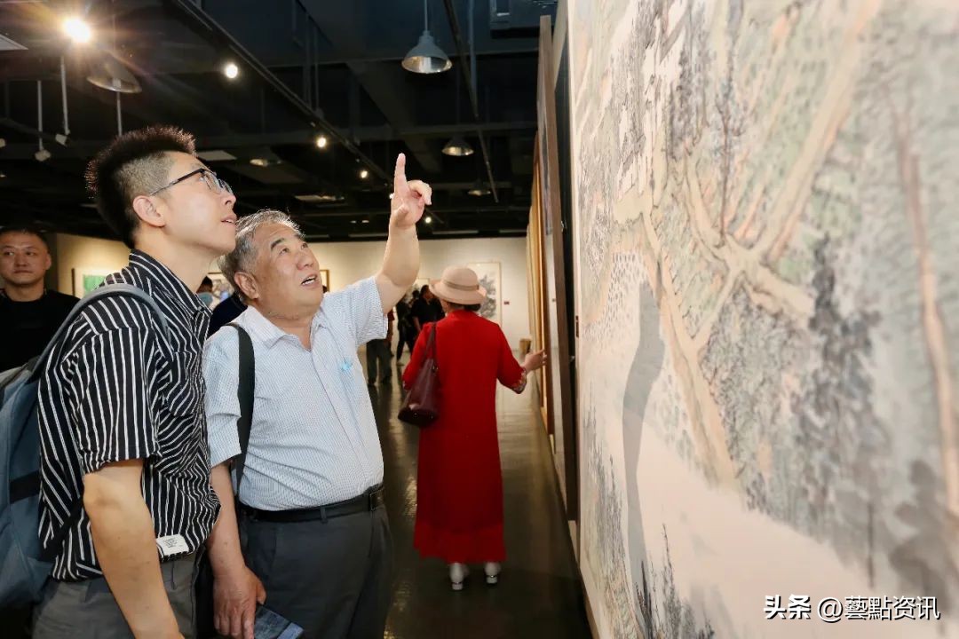 中国画名家邀请展在京隆重开幕,当代中国画实力派青年学术邀请展