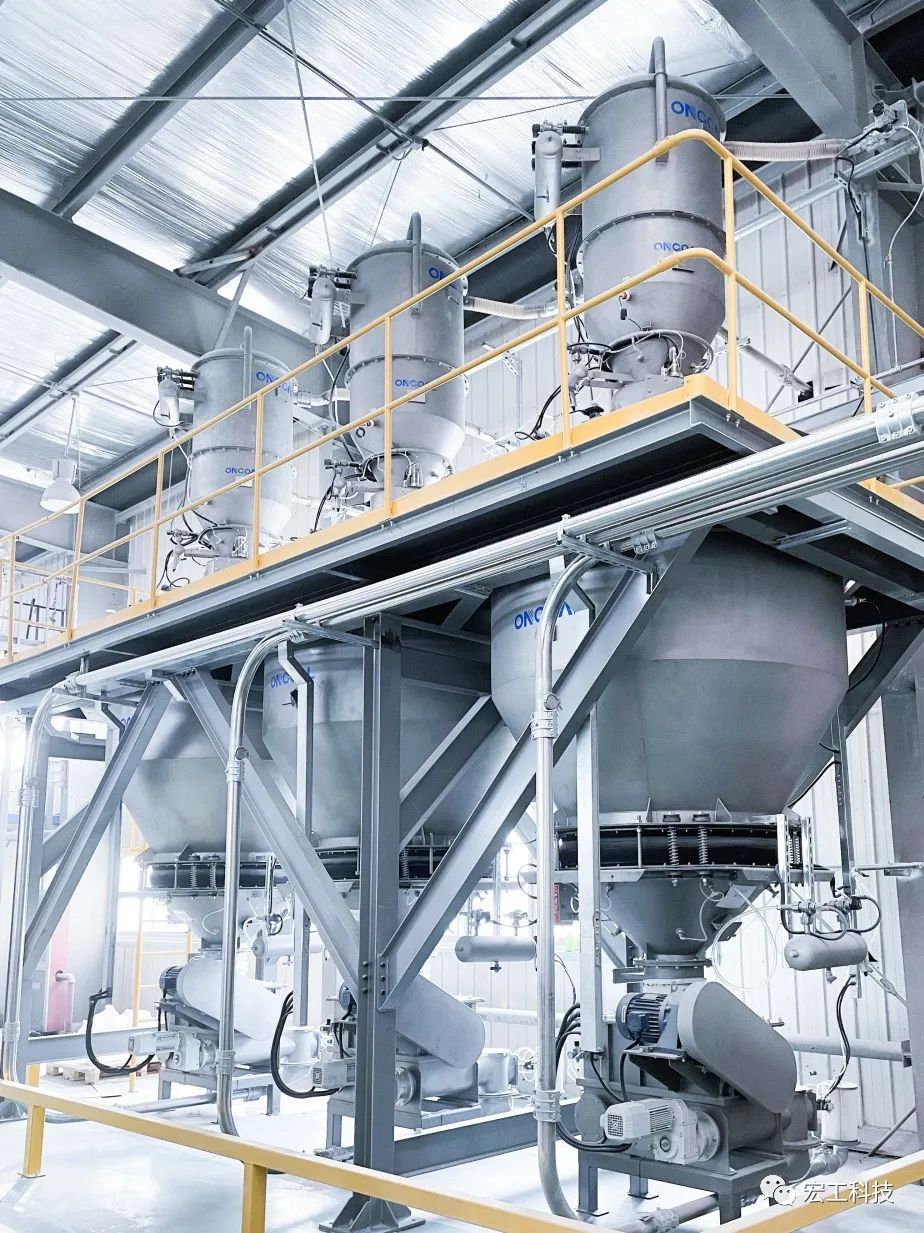 pvc自动配料系统示意图,pvc自动化配料供料系统