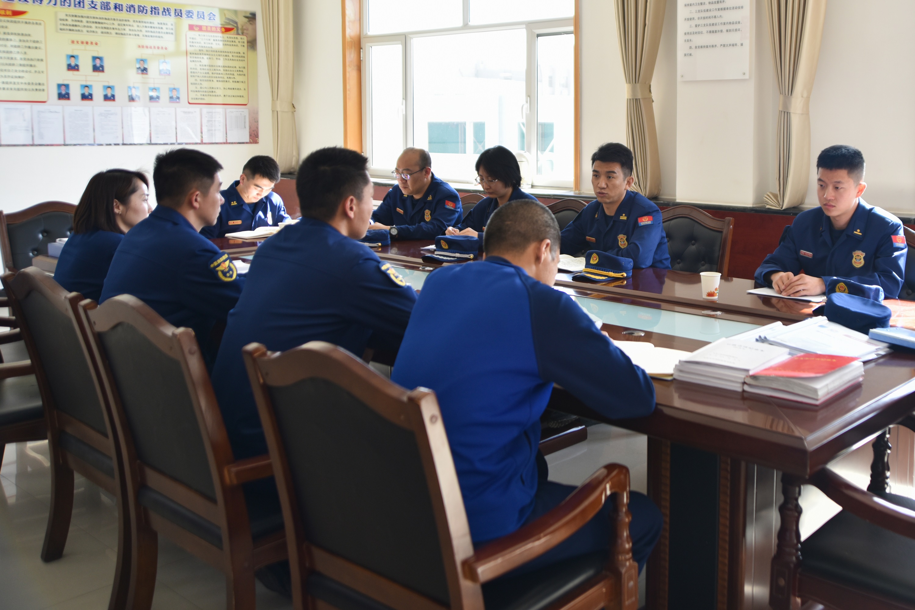 消防救援站开展警容风纪大检查,嘉峪关消防救援支队