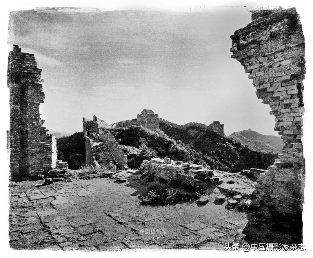 摄影作品欣赏《情系长城》|河北摄影家刘双发