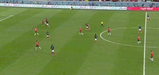 姆巴佩对战梅西欧冠,法国2-0胜摩洛哥队半决赛