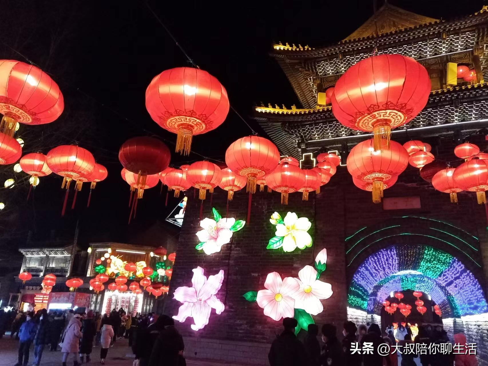 沈阳灯会关东影视城,沈阳棋盘山关东影视城门票