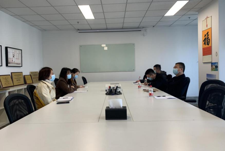 高新区走访调研重点企业,深入企业走访助力复工复产