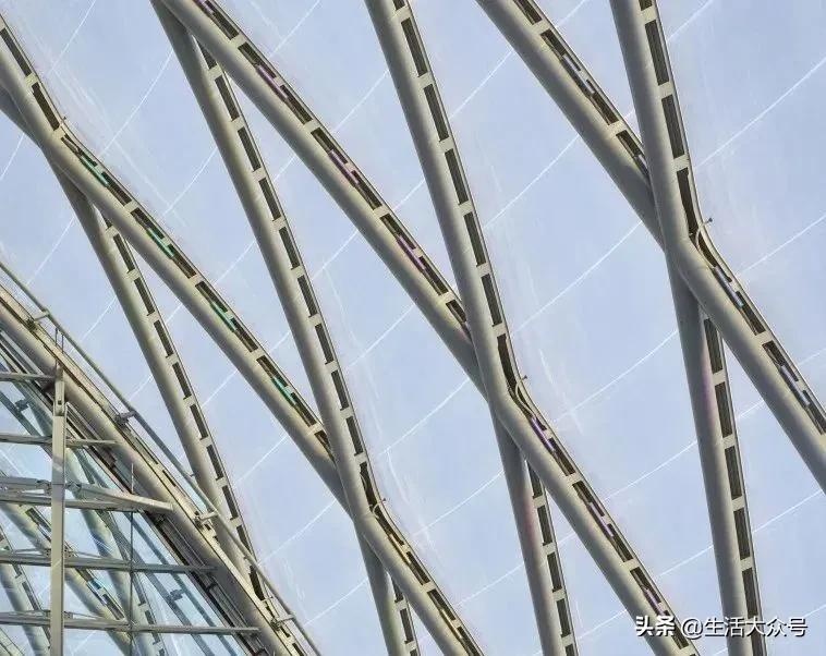 膜结构外立面,建筑工程膜结构