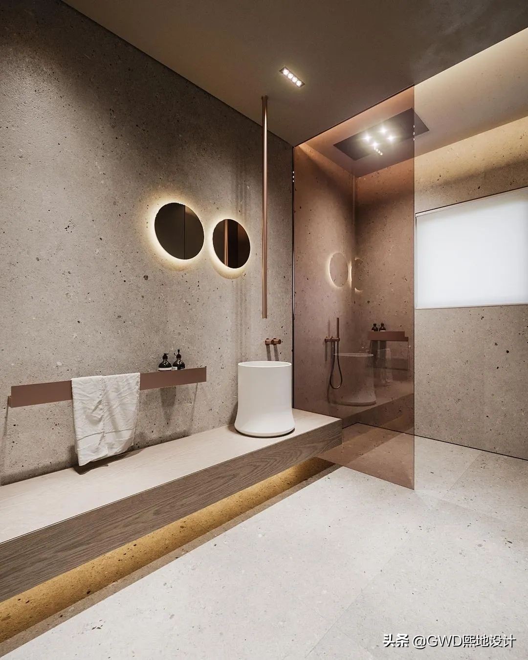 最美卫生间装修效果图,2021最火卫生间设计效果图