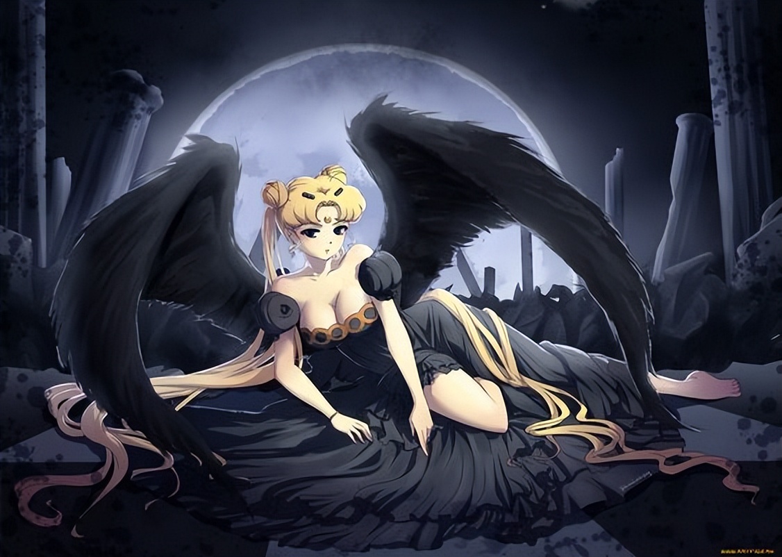 黑化的美少女战士,暗黑的美少女战士