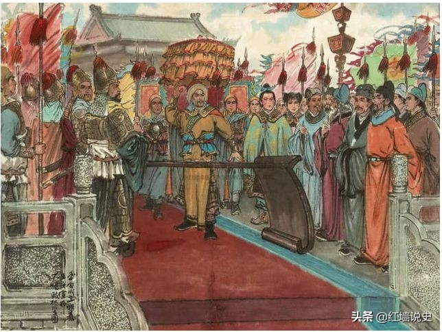 李自成的大顺政权存在了几天,李自成攻打北京大场面