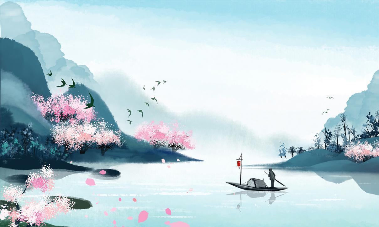 关于三月三古诗30首,描写三月唯美的诗句古诗