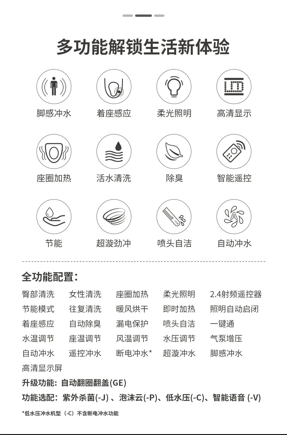 想要马桶不堵怎么选购轻智能马桶,智能马桶选购应注意哪些事项