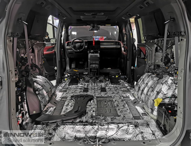 提升舒适度上海音豪传祺M8宗师汽车隔音改装俄罗斯StP