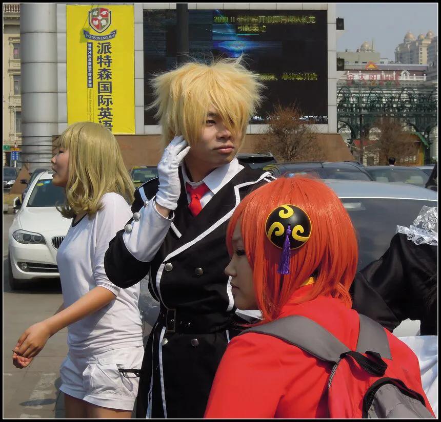 哈尔滨炫酷大片,哈尔滨街头艺术照