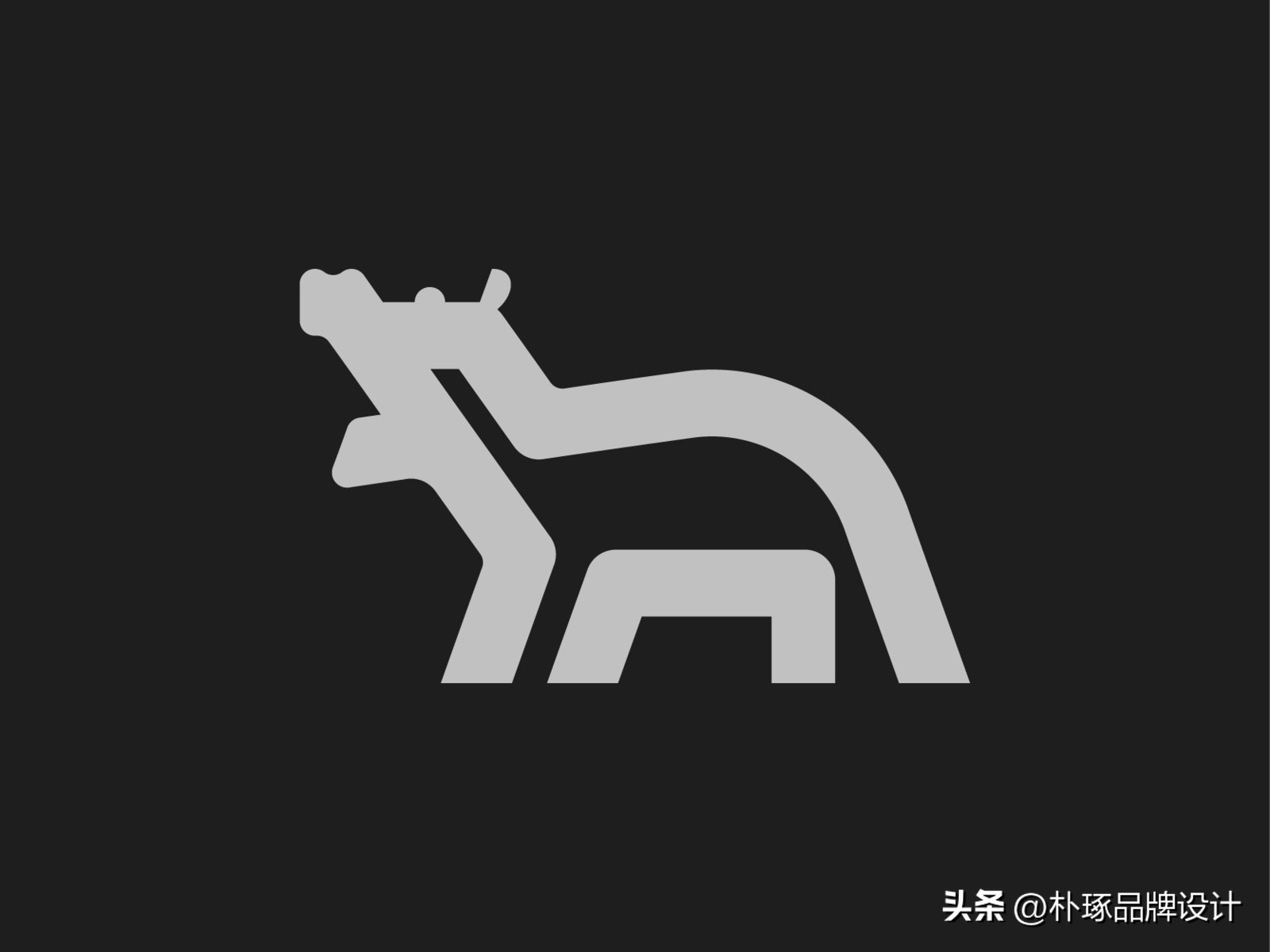 张开血盆大嘴IP动物形象河马元素logo创意集锦