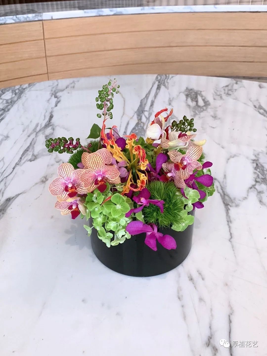 商务前台鲜花,前台花选择