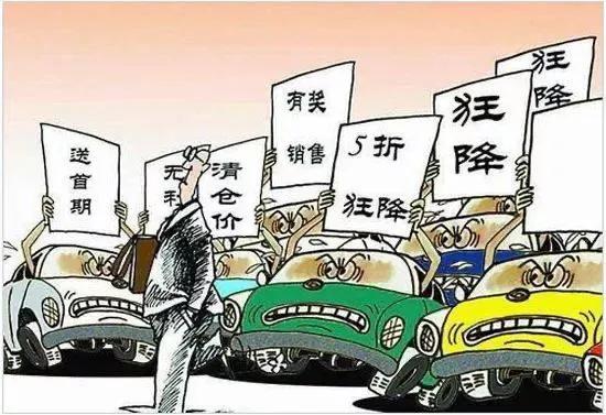 汽车大幅降价背后的原因