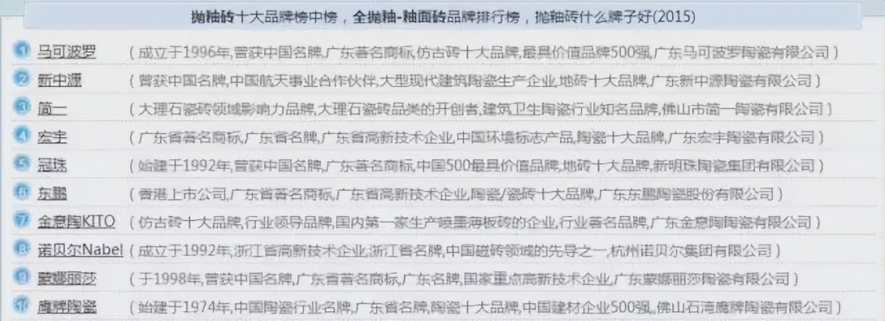 装修再穷!这17大装修主材必须要选好的!附:口碑前10主材品牌