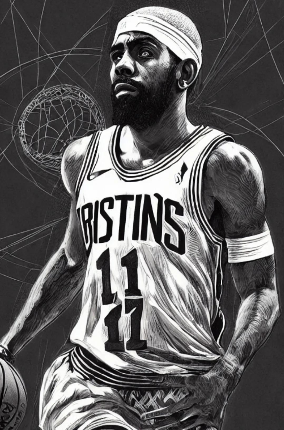 球星素描怎么画,足球球星素描手绘图