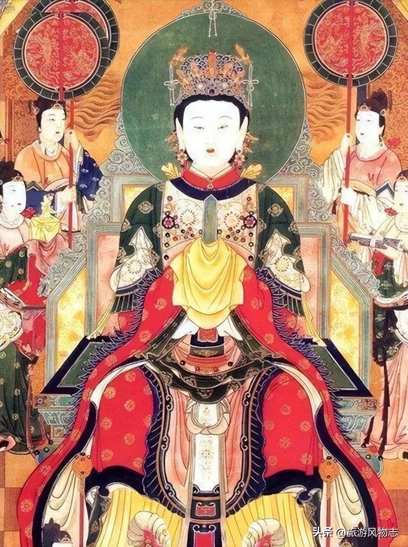 碧霞元君是庆云的吗,碧霞元君祠在泰山什么位置