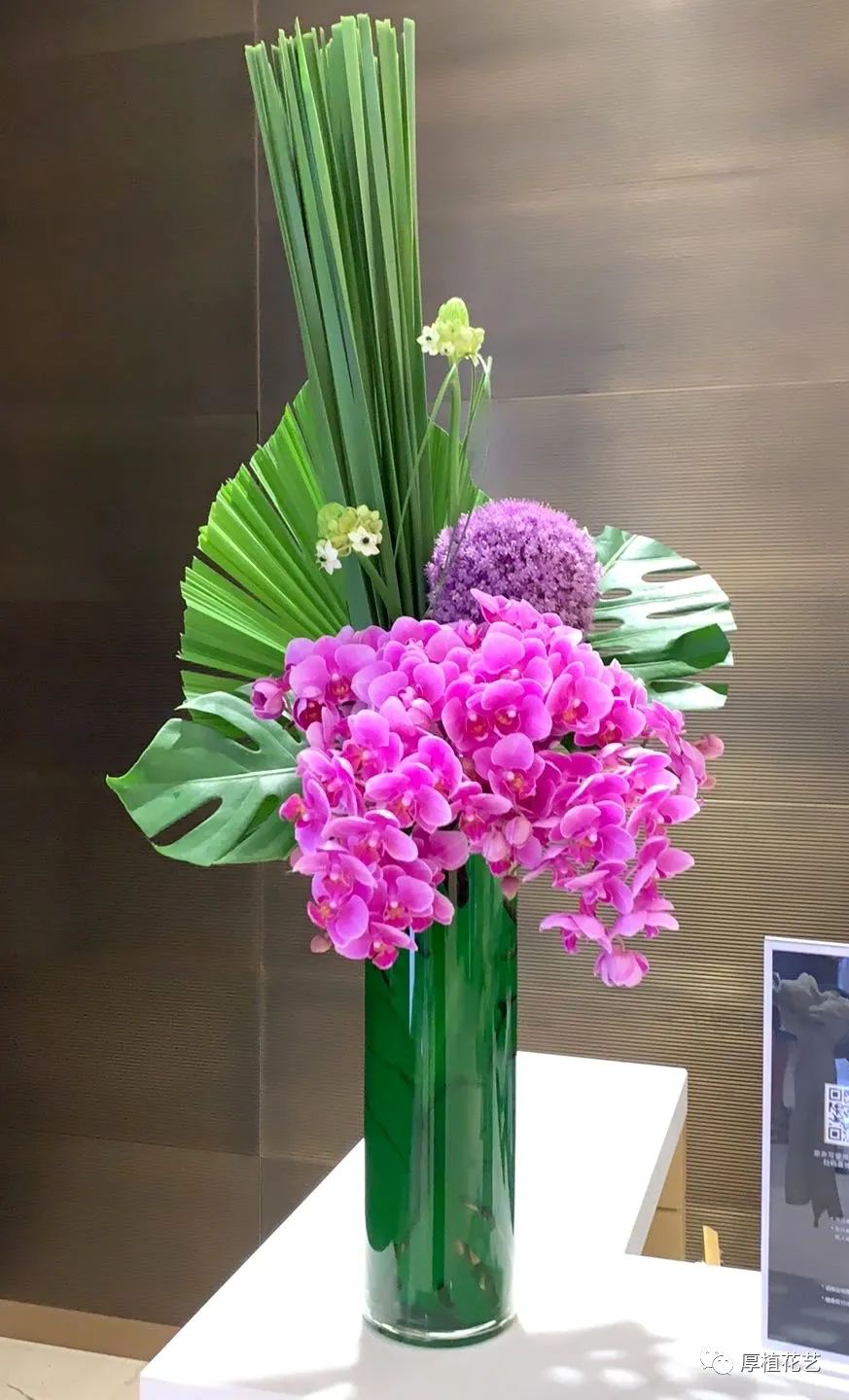 商务前台鲜花,前台花选择