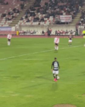 小狗进足球场扑球,狗子闯进足球场带球过人成功射门