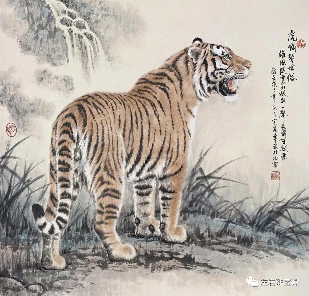 虎生肖戴什么首饰好运图片,生肖虎黄金的寓意和象征