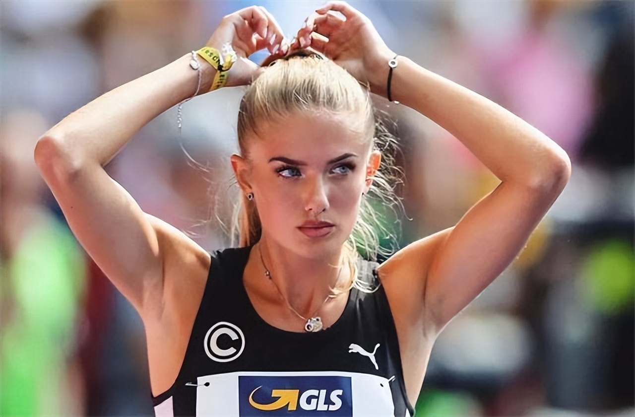 德国女运动员爆红！外形不输超模，比赛跑倒数第一，归咎她换衣服