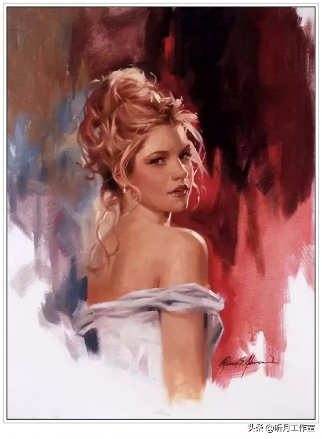 世界名画油画赏析,理查德油画作品欣赏