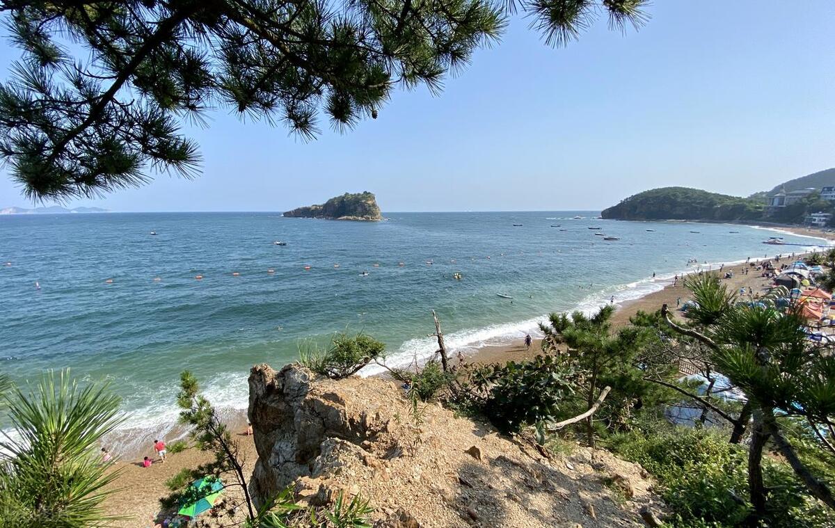 大连最美的十大景点,大连七贤岭海滩