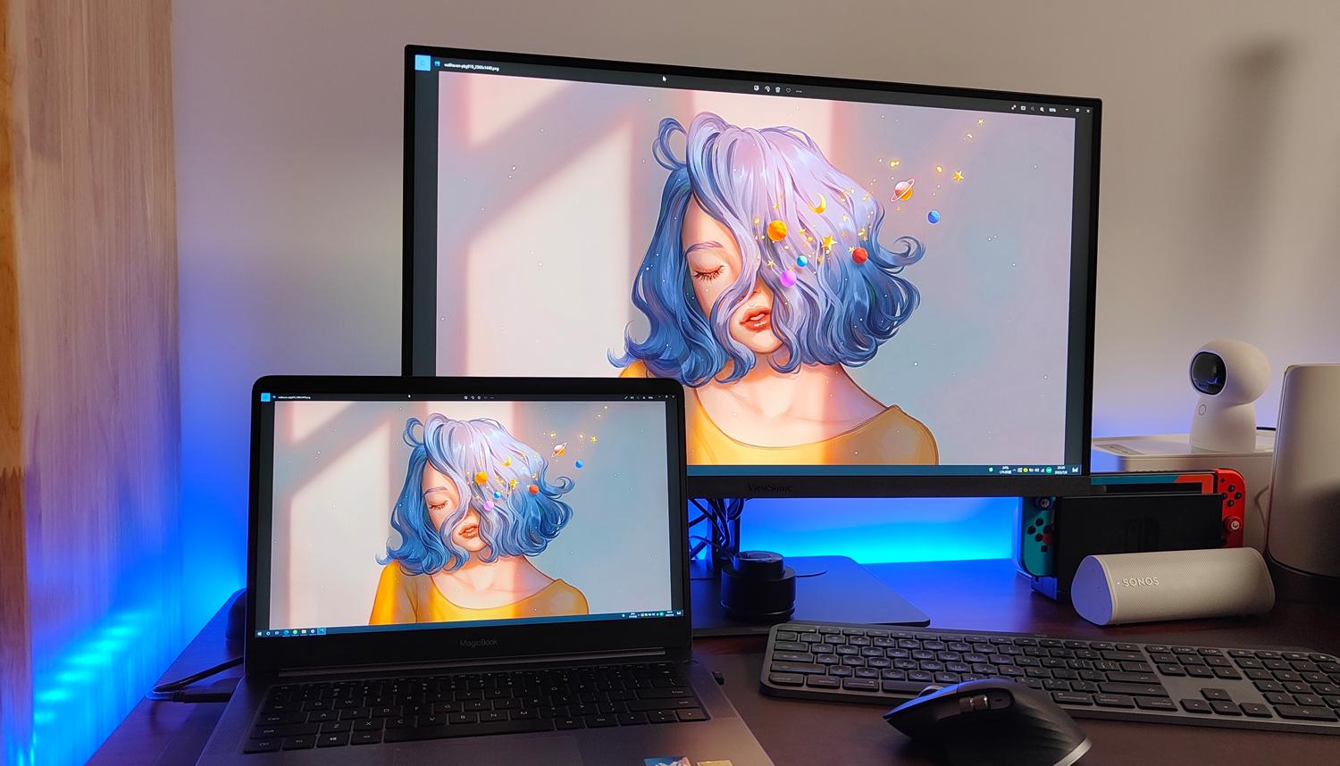 一个视频初学者的设备都有啥？2K显示器+存储工具+拓展坞+SD卡