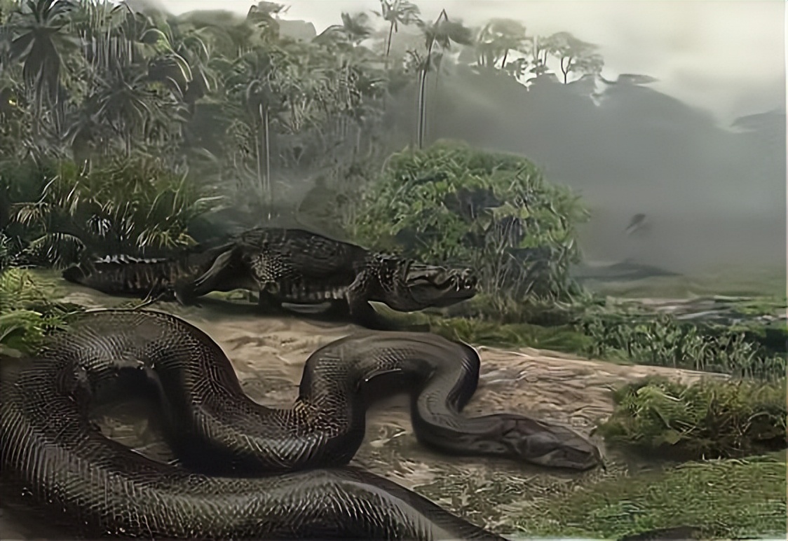 地球上的巨蟒,世界上的巨型蟒蛇到底有多大