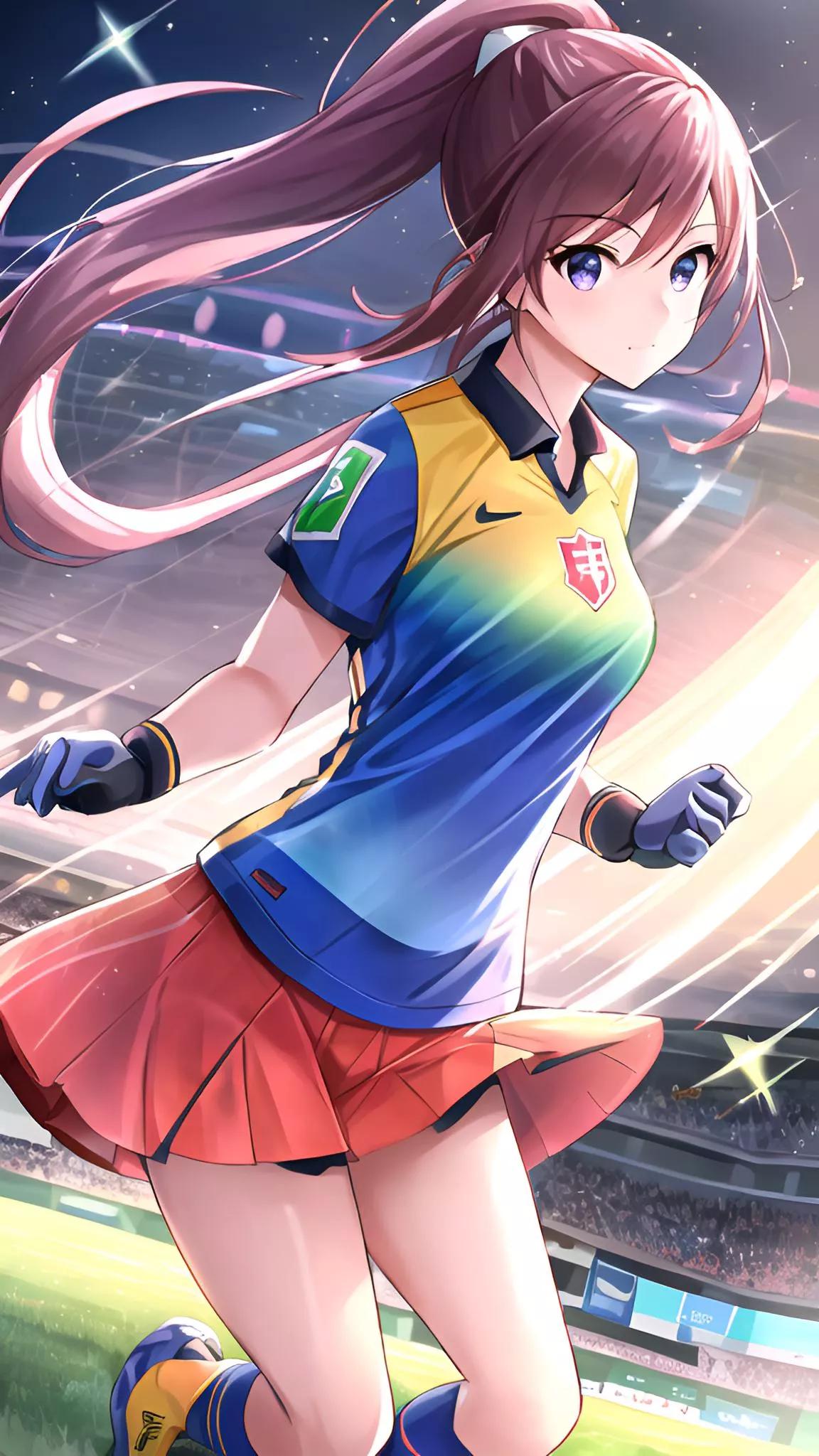 世界杯ai绘画高清图,ai绘画足球宝贝壁纸图文