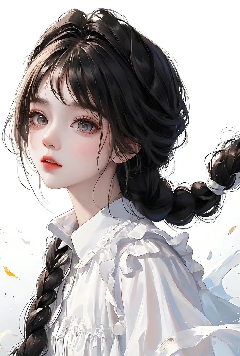 夏天穿搭小姐姐图片,小清新气质的小姐姐写真图片