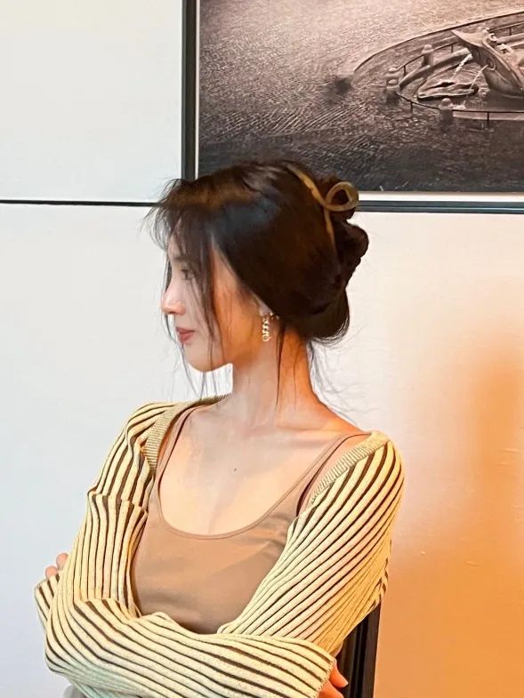 波浪卷发简单编发,晚上编发一夜变人鱼卷发