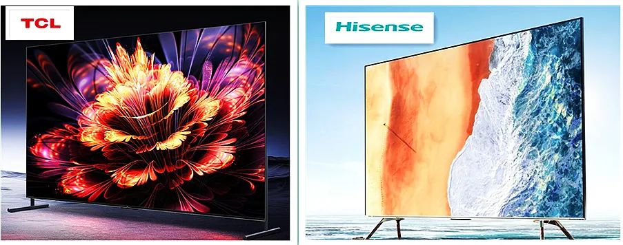 海信顶级电视与tcl对比评测,海信与tcl电视谁更胜一筹