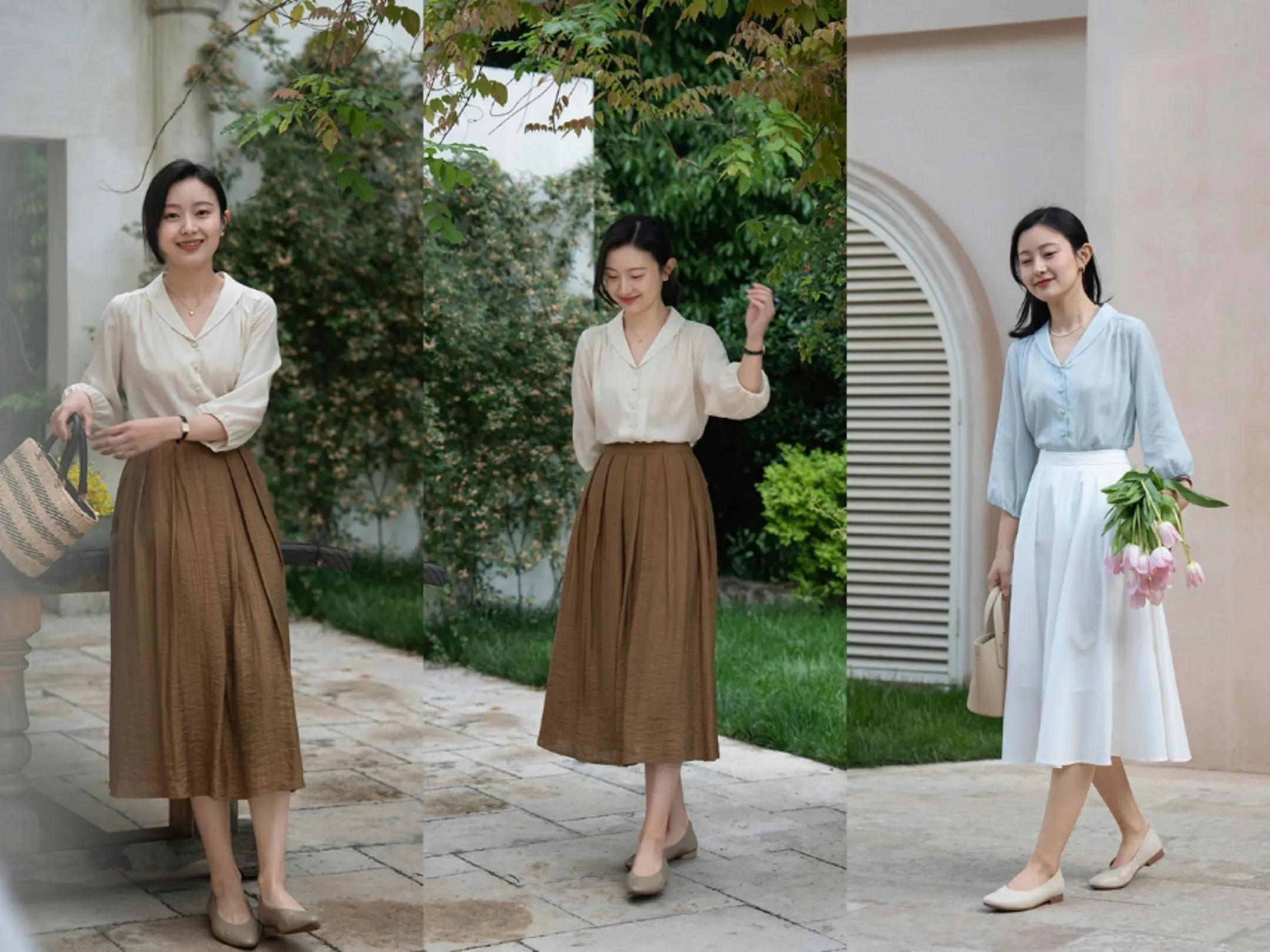 白衬衫到底怎么穿才不老气,白衬衫怎样穿出来时髦感