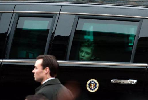 特朗普巴伦小时候,特朗普小儿子巴伦近照